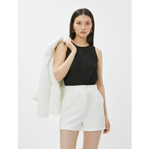 Slim Fit Triko Atlet Halter Yaka