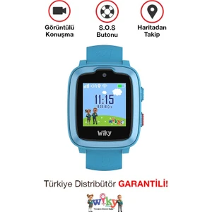 Watch 4 Plus Mavi Akıllı Çocuk Saati