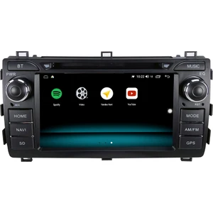 Toyota Auris Tuşlu Android 12 Carplay Özellikli Navigasyon Multimedya Ekran 2gb Ram + 32GB HDD FMX-9936