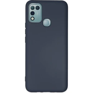 Bilişim Aksesuar Infinix Hot 10 Play Kılıf Nano Içi Kadife  Silikon - Lacivert