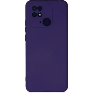 Bilişim Aksesuar Xiaomi Poco C40 Kılıf Nano Içi Kadife  Silikon - Mor