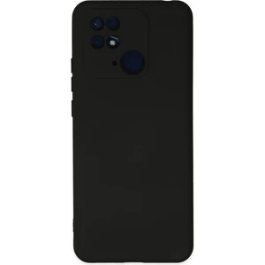 Bilişim Aksesuar Xiaomi Poco C40 Kılıf Nano Içi Kadife  Silikon - Siyah
