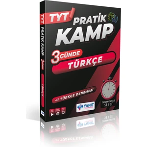 Yanıt Yayınları  TYT  Pratik Kamp 3 Günde Türkçe