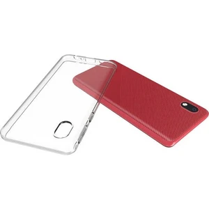 Piyasa Sepeti Samsung Galaxy M01 2.0 mm Korumalı Şeffaf Silikon Kılıf
