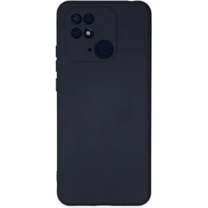 Xiaomi Poco C40 Kılıf Nano Içi Kadife  Silikon - Lacivert 300099