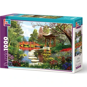 Çiçekli Göl 1000 Parça Puzzle
