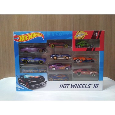 Hot Wheels 10 Lu Metal Araba Seti 684173-A Fiyatı