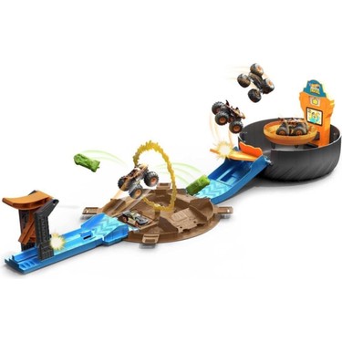 Hot Wheels Monster Trucks Akrobasi Tekerleği Oyun Seti GVK48 Fiyatı