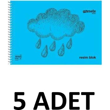 Mynote 5 Adet Büyük Boy 35X50 cm Resim Defteri 30 Yaprak Fiyatı