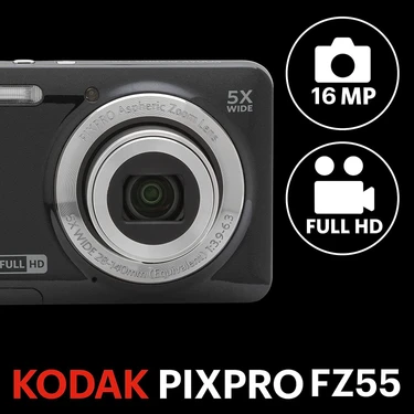 Kodak PIXPRO FZ55 ブラック format:webp