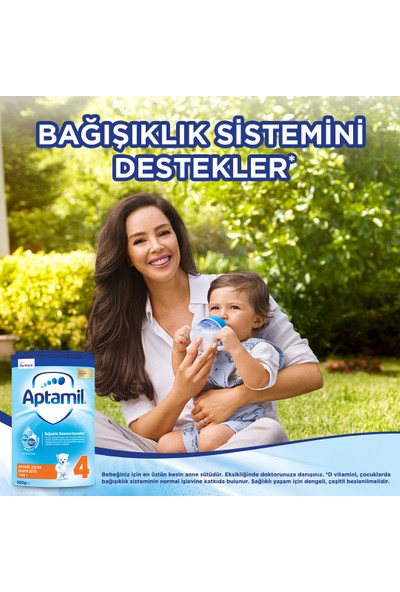 Aptamil 4 1200 gr Mega Size İkili Paket Devam Sütü 1 Yaşından İtibaren
