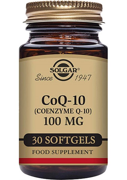 Coenzyme Q-10 100 Mg 30 Kapsül fiyatları