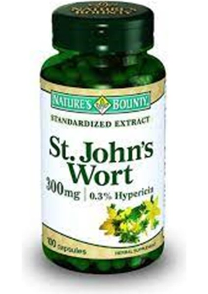 St. John's Wort 300mg 100 Kapsül