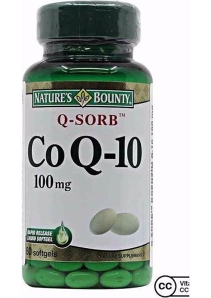Q-Sorb Coq-10 100mg 30 Kapsül