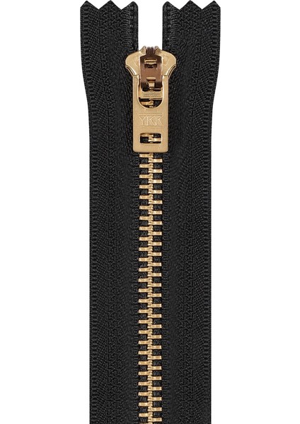 Metal T8 90 cm Pirinç Kombi Fermuar