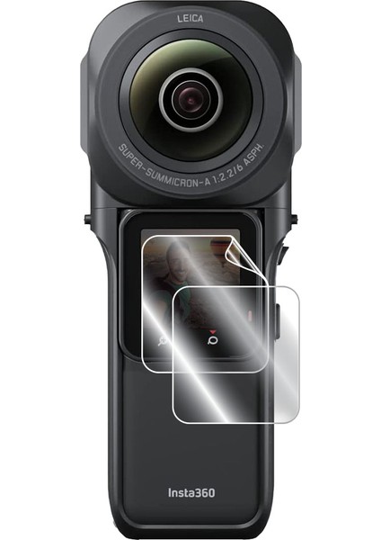 INSTA360 One Rs 360 Edition Kamera ile Uyumlu Ipg Ekran Koruyucu (2 Adet)