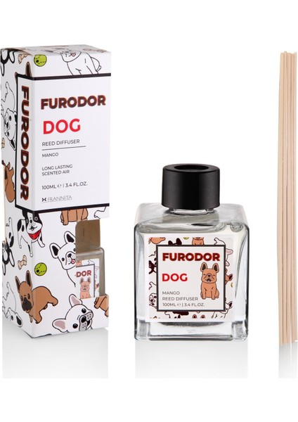 Furodor Köpekli Evler İçin Oda Kokusu -Mango- 100 ml