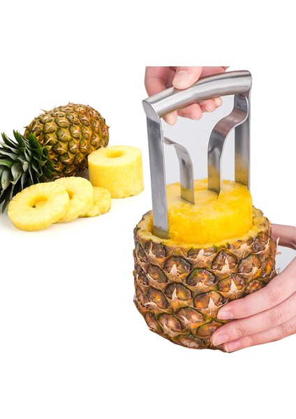 Paslanmaz Çelik Ananas Et Sıkacağı Ananas Bıçağı Göz Soyucu (Yurt Dışından)