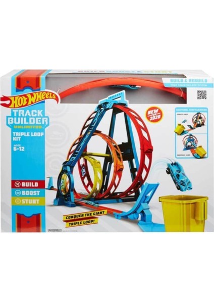 Track Builder Üçlü Çember Aksiyonu Seti GLC96