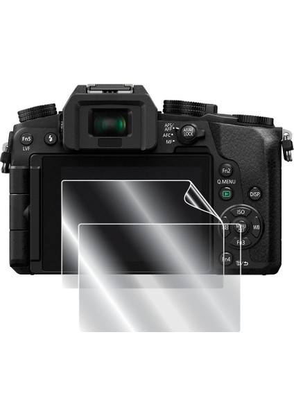 Panasonic Lumix Dmc-G7 Fotoğraf Makinesi ile Uyumlu Ipg Ekran Koruyucu (2 Adet)