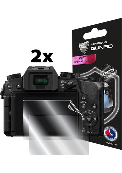 Panasonic Lumix Dmc-G7 Fotoğraf Makinesi ile Uyumlu Ipg Ekran Koruyucu (2 Adet) fiyatları