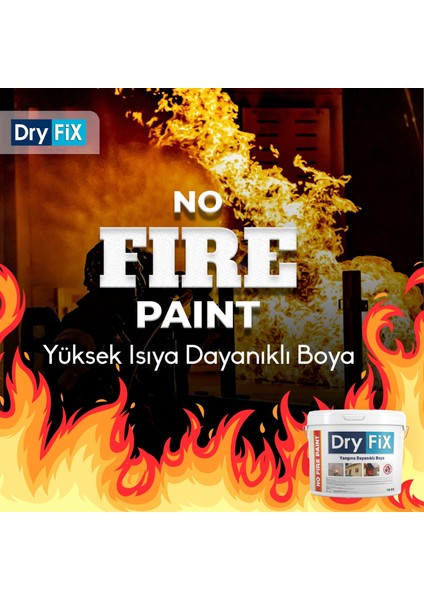 18 kg Beyaz No-Fire Paint Alev Almayan Yanmaz Boya Yangın Geciktiric1 fiyatları