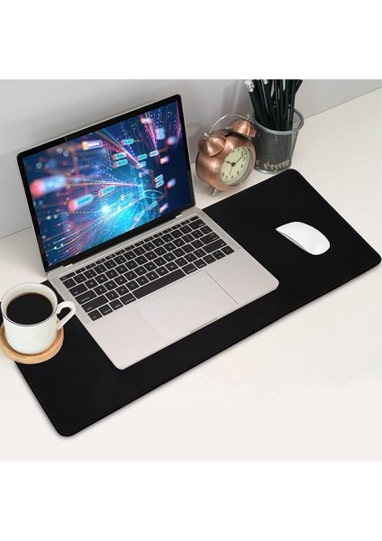 Siyah Gaming Mouse Pad 70X30 cm Oyuncu Uzun ve Büyük Boy Mousepad Klavye Fare Altlığı Mause Ped