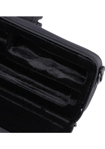 Naylon Yastıklı Flüt Kasası Köpük Iç Çanta Çanta Omuz Çantası Siyah (Yurt Dışından) modelleri