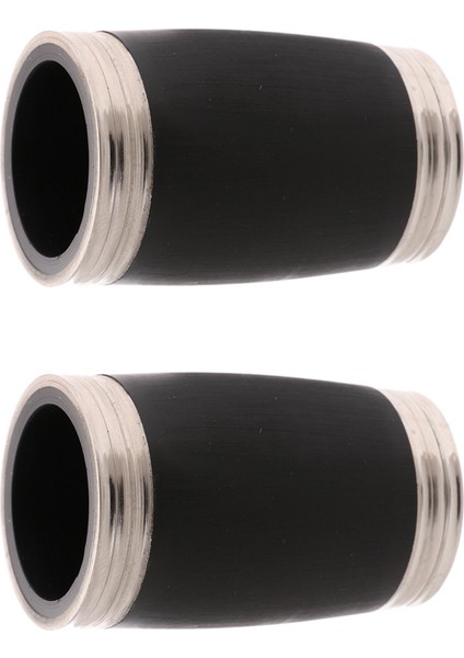Dayanıklı 2 Adet/paket Ayarlanabilir Ahşap Rüzgar Bb Klarnet Fıçıları Eğim Borusu 50MM (Yurt Dışından)