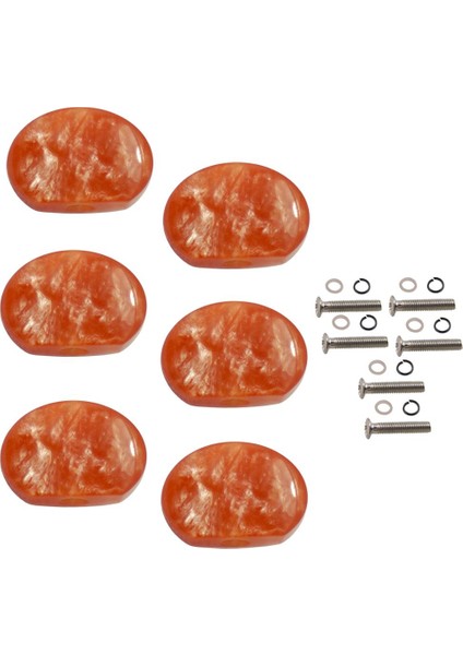 6 Adet Gitar Ayar Mandalları Anahtarlar Tuner Tuner Makine Kafaları Yedek Düğmeler Düğmeleri (Yurt Dışından) fiyatları