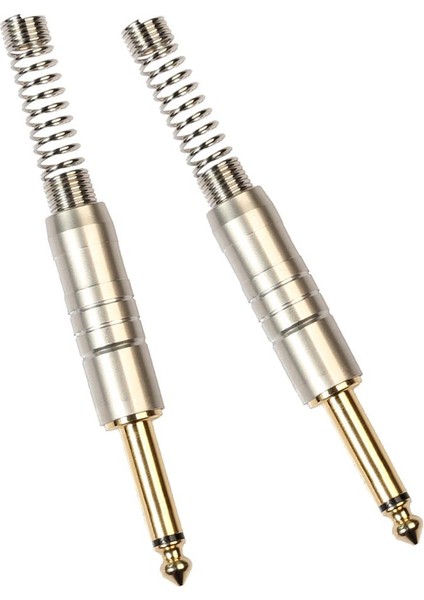 2 Adet Ses Adaptörü 6.35 mm Stereo Fiş Altın Kaplama Kontakları Için (Yurt Dışından) indirimleri