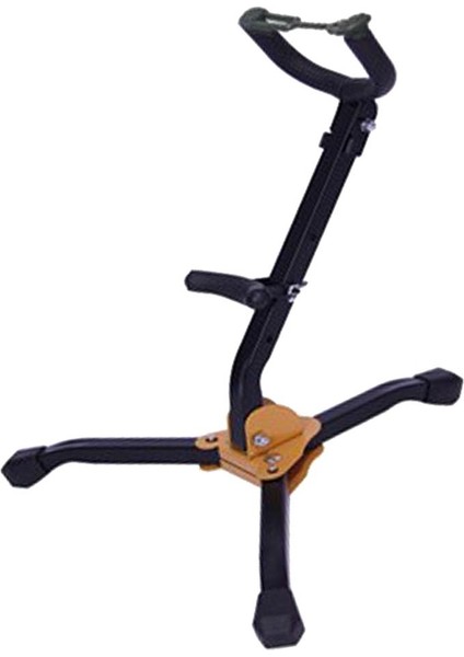 Tenor Saksafon Aksesuarı Için Dayanıklı Saksafon Tripod Zemin Standı Tutucu Siyah (Yurt Dışından)