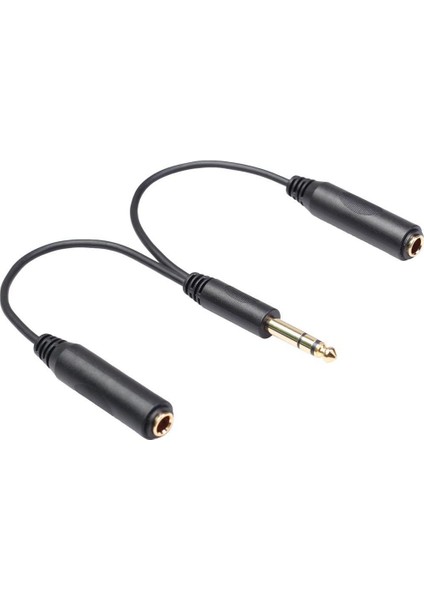 20CM 6.35 1/4 "inç 1 Erkek Ila Ikili 1/4" Dişi Y Ayırıcı (Yurt Dışından) fırsatları