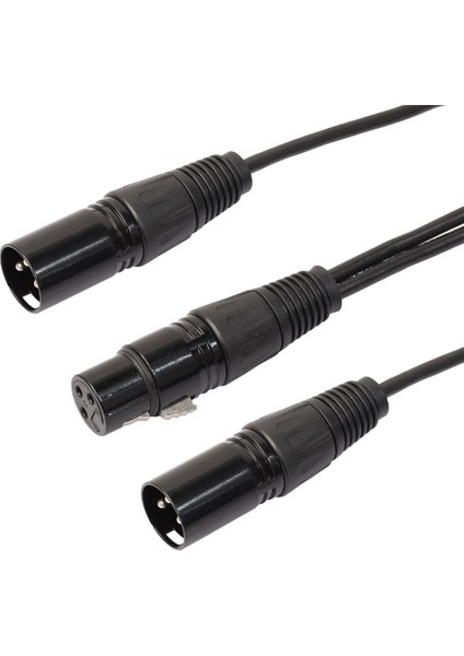 2x Xlr 3pin Dişi - 2 Xlr Erkek Y Ayaltıcı Kablo Adaptör Dönüştürücü Kablosu 1ft (Yurt Dışından) indirimleri