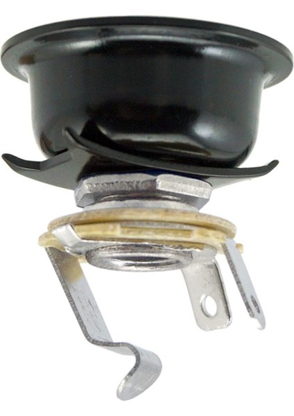 Tl Gitar Aksesuarları Için 1/4 "jack Fiş Soketi Çıkış Plakası Siyah+Gümüş (Yurt Dışından) modelleri