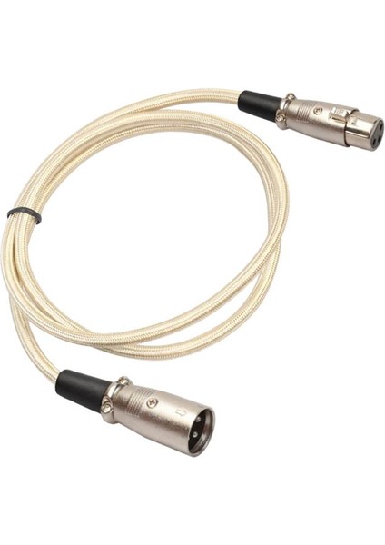 Hoparlör Amplifikatörü Multimedya Için 1m 3 Pimli Xlr Kablo Mikrofon Ses Kablosu M Ila F (Yurt Dışından) fiyatları
