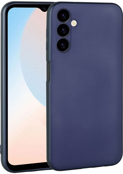 Samsung Galaxy A24 Kılıf Kamera Korumalı Klasik Mat Renkli Yumuşak Premier Silikon Lacivert