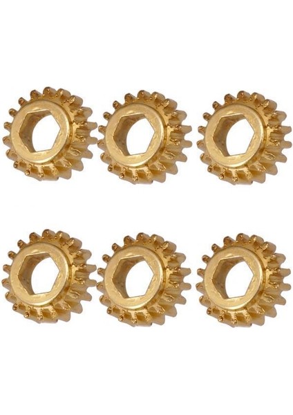 2xguitar Tuner Tuning Pegs Anahtar Makine Başı Hex Delik Dişli 1:18 2 Adet (Yurt Dışından)