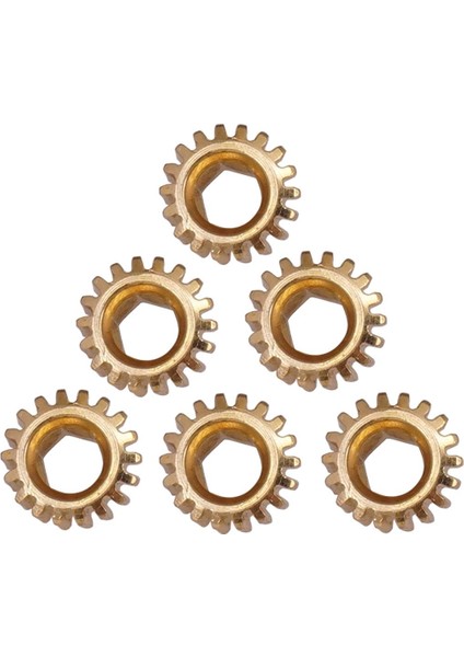 2xguitar Tuner Tuning Pegs Anahtar Makine Başı Hex Delik Dişli 1:18 2 Adet (Yurt Dışından) fiyatları