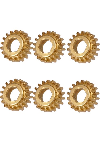 2xguitar Tuner Tuning Pegs Anahtar Makine Başı Hex Delik Dişli 1:18 2 Adet (Yurt Dışından) modelleri