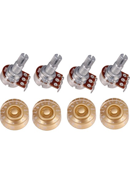 Gitar Hızı Kontrol Düğmeleri Potansiyometre Kombinasyonu 18MM Uzunluğunda Bölünmüş Şaft (Yurt Dışından) fiyatları