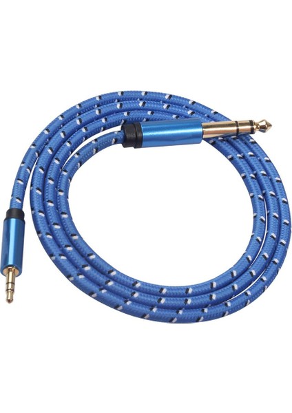 2X6.35MM 1/4 "erkek Ila 3.5mm 1/8" Ipod Amplifikatörü Için Erkek Stereo Ses Kablosu 2m 2 Adet (Yurt Dışından) indirimleri