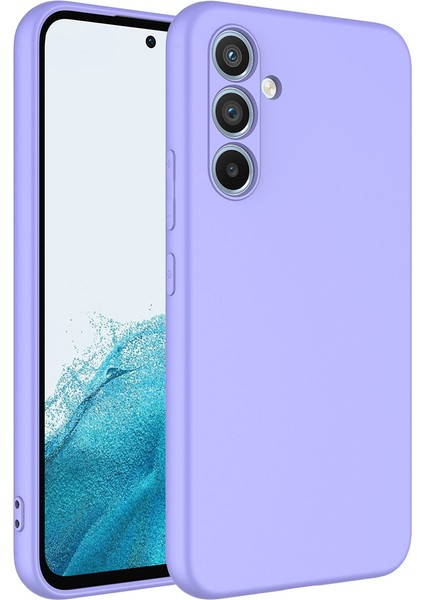 Samsung Galaxy A24 Kılıf Kamera Korumalı Içi Kadife Logosuz Mara Lansman Silinebilir Arka Kapak Lila