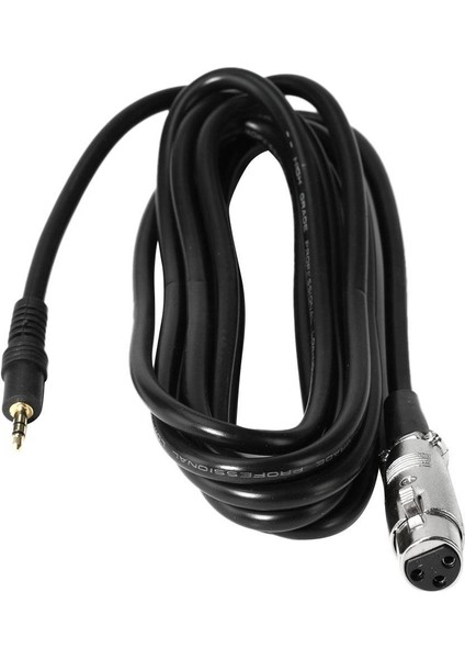 0.5m Mikrofon Hattı Eşleşmesi Xlr Dişi - 3,5 mm Erkek Ses Kablosu (Yurt Dışından)