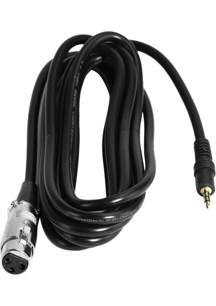 0.5m Mikrofon Hattı Eşleşmesi Xlr Dişi - 3,5 mm Erkek Ses Kablosu (Yurt Dışından)