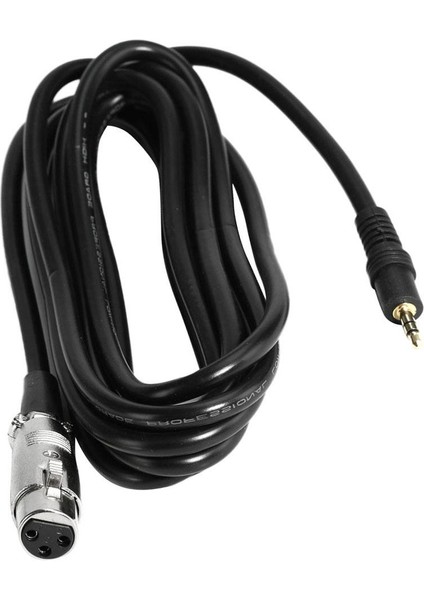 0.5m Mikrofon Hattı Eşleşmesi Xlr Dişi - 3,5 mm Erkek Ses Kablosu (Yurt Dışından)