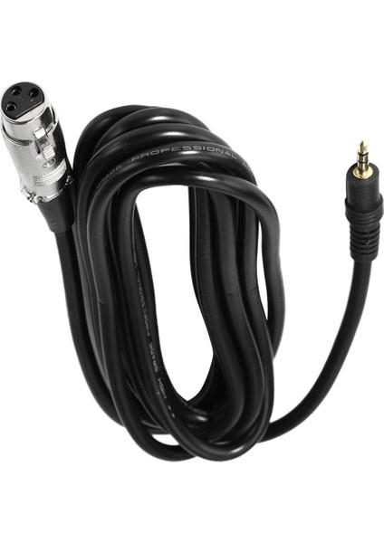 0.5m Mikrofon Hattı Eşleşmesi Xlr Dişi - 3,5 mm Erkek Ses Kablosu (Yurt Dışından)