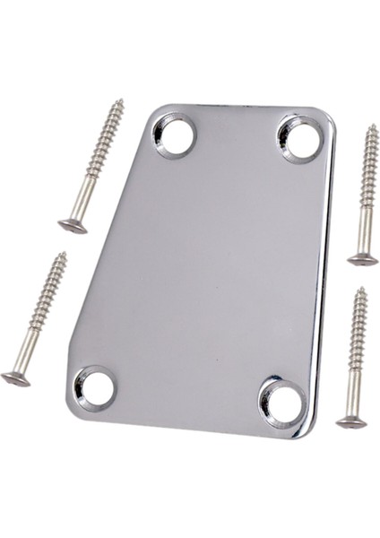 St Elec Guitar Aksesuarı Için Vida ile Gitar Chrome 4 Delikli Boyun Planı (Yurt Dışından) fiyatları