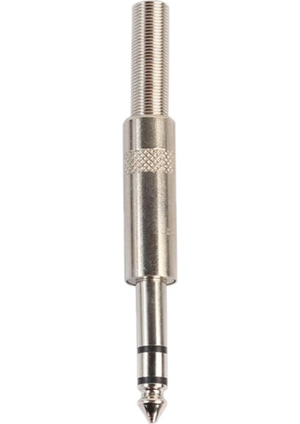 5 Adet 1 / 4inch Erkek - Hoparlör Kablo Konektörü Dönüştürücü Mikrofon Kadın (Yurt Dışından)