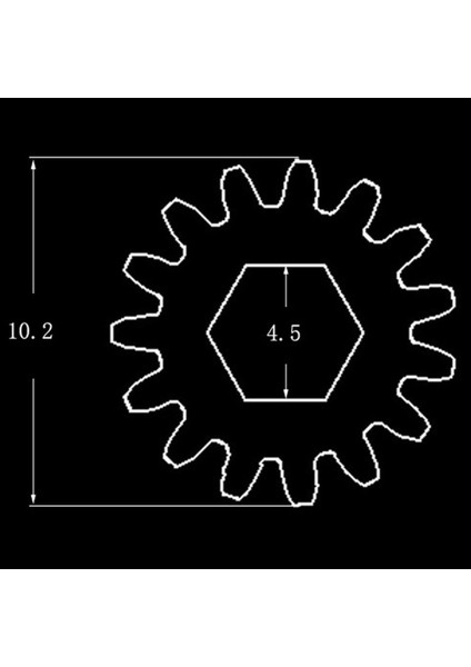 2x Iron Guitar Tuner Tuning Pegs Anahtar Makine Başı Hex Delik Dişli Oranı 1:15 2 Adet (Yurt Dışından) indirimleri